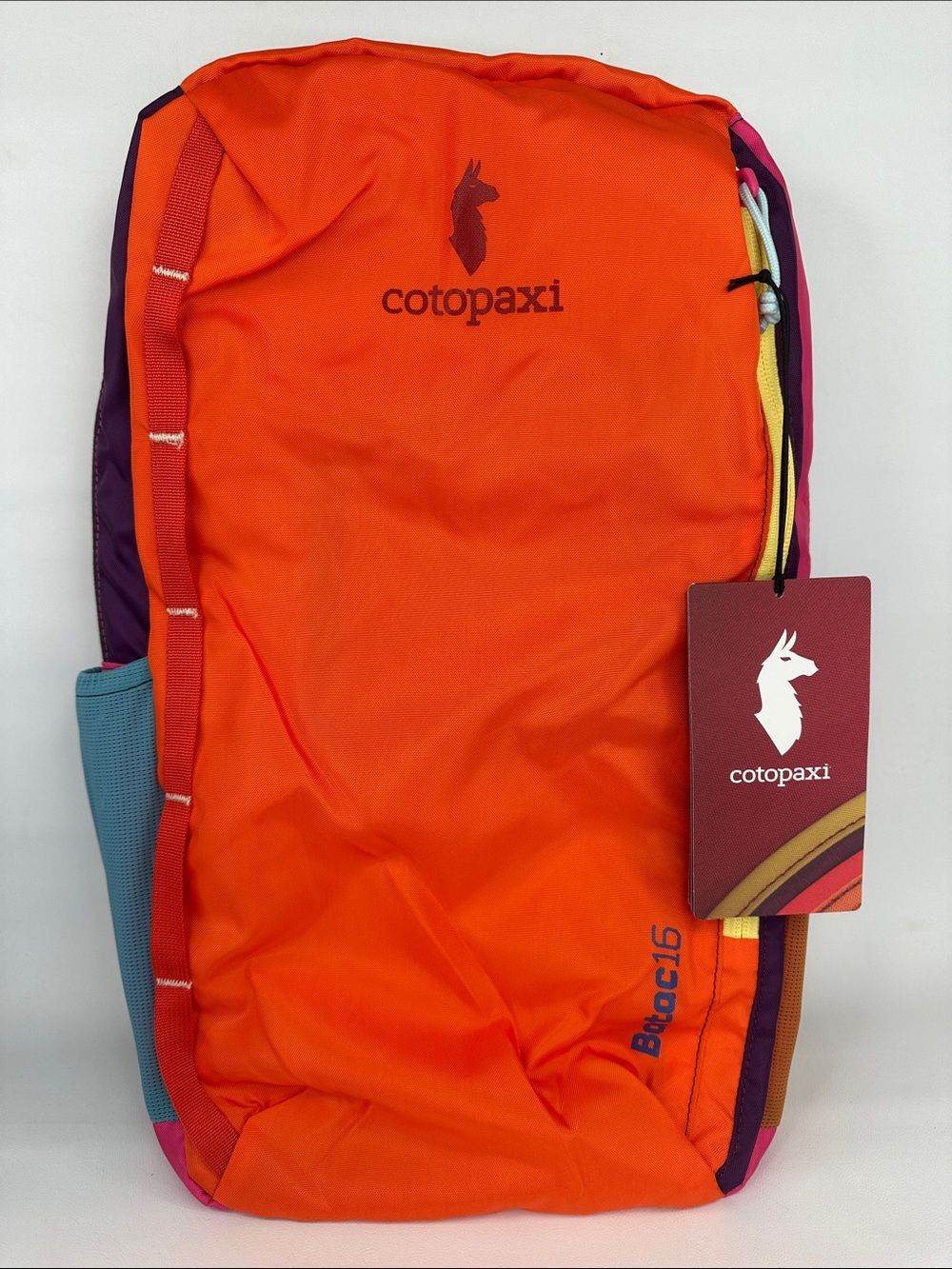 Cotopaxi Batac Del Día 16L Backpack One-of-a-Kind Multicolor Lightweight Daypack